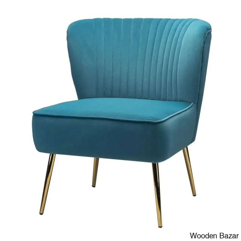 Lisette 26'' Wide Tufted Velvet Side Chair