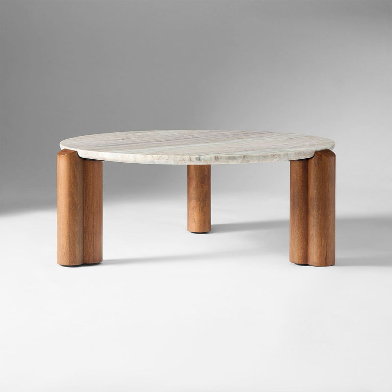 Inper Marble Coffee Table - Craft Decor