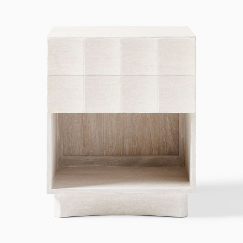 Lianso Carved Open Bedside table - Craft Decor