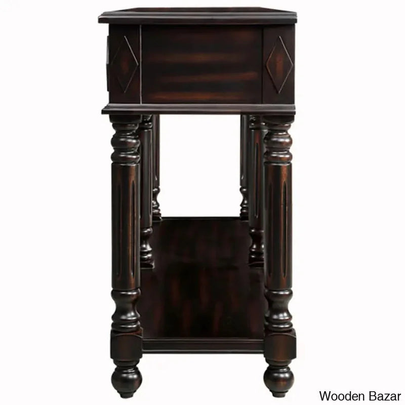 Malee Console Table in teak wood antique