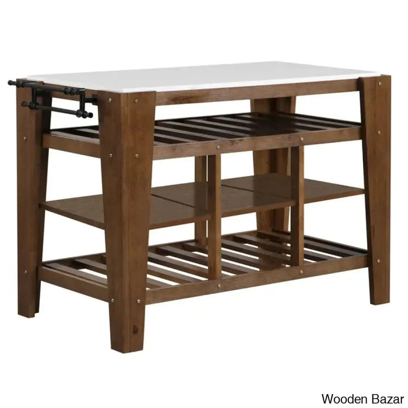 Marble Top Kitchen Island Kitchen trolley cart cabinet kitchen island with storage