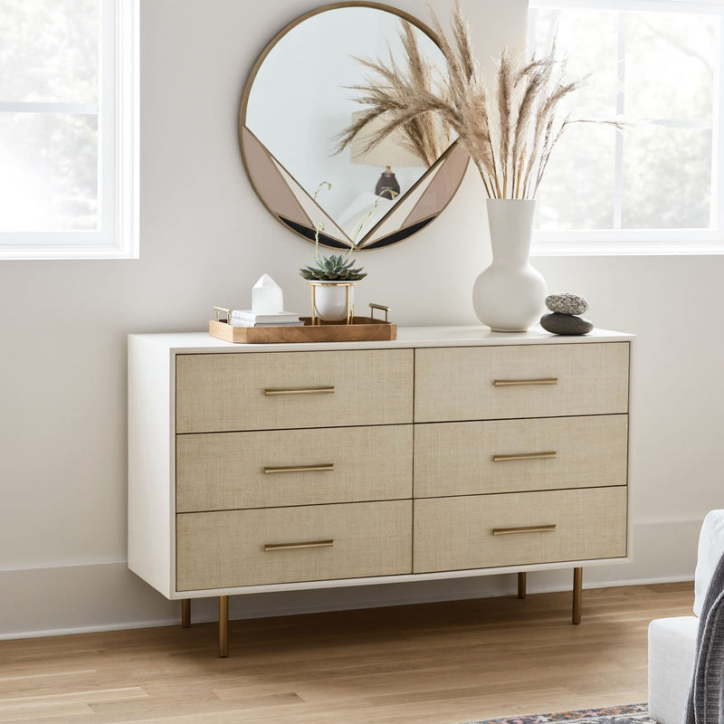 Peffter  6-Drawer Dresser - Craft Decor