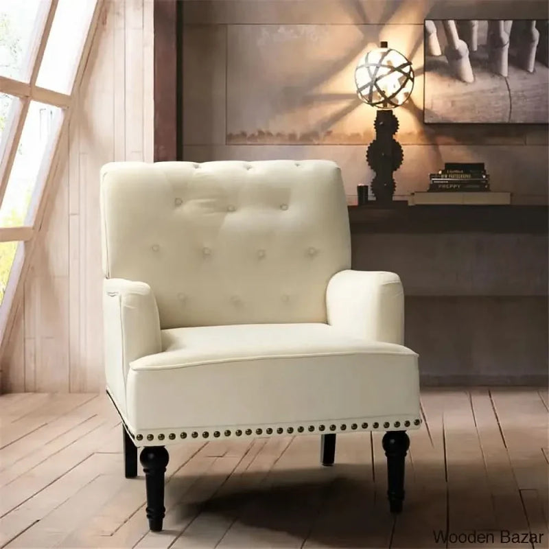 Mary 28.5'' Wide Tufted Armchair