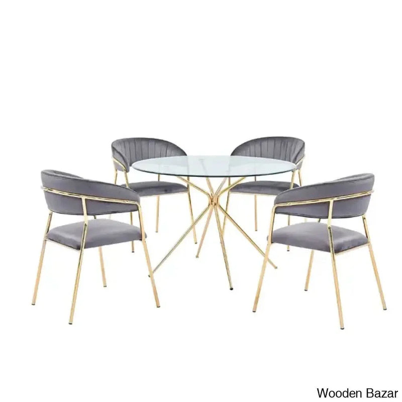 Mata 4 - Person Dining Set
