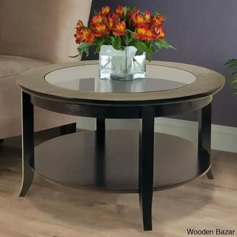 Merild Glass Top Coffee and Center Table