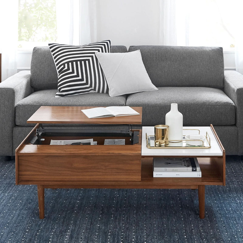 Rakmox Mid-Century Pop-Up Coffee/Center Table - Craft Decor