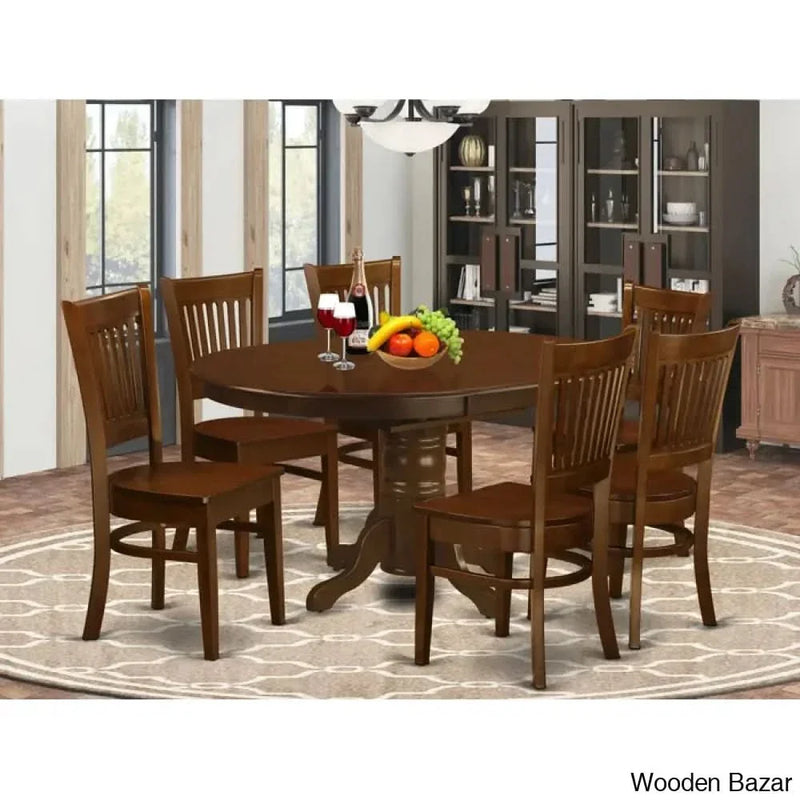 Modern 4 & 6 Seater Extendable Dining Set For Sophisticated Spaces