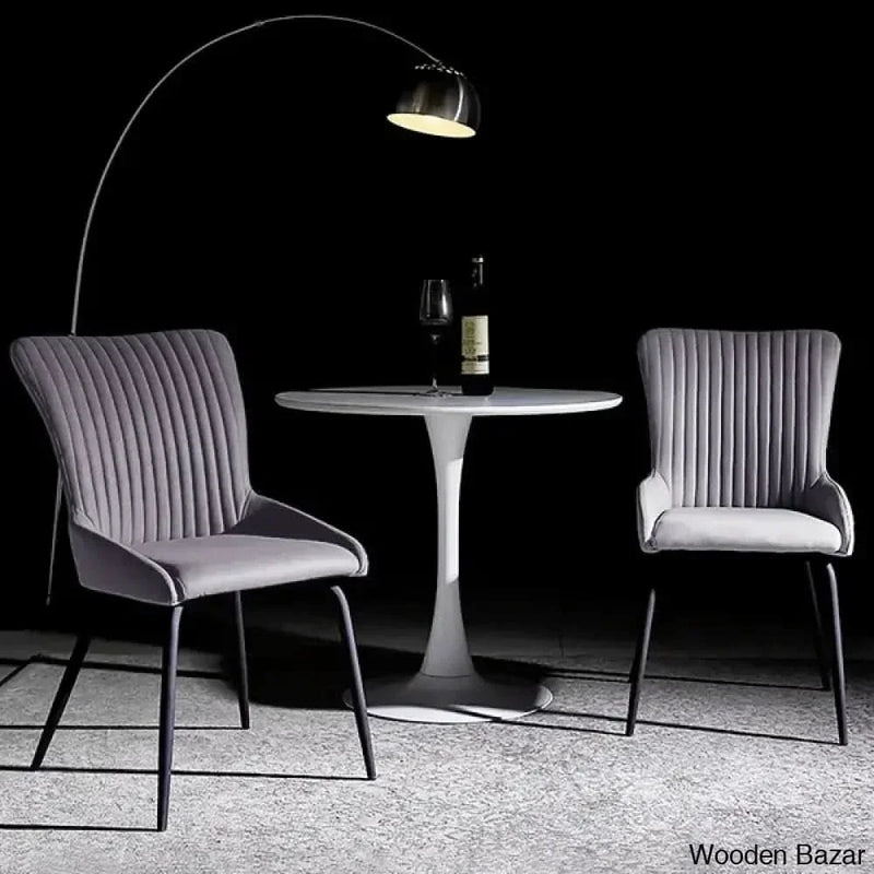 Modern Upholstered Dining Chair Dining Room Chair (Set of 2) - Craft Decor