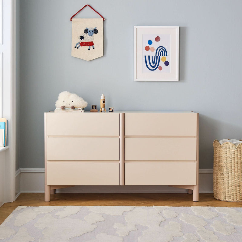 Paskil  6-Drawer Dresser (54.5") - Craft Decor