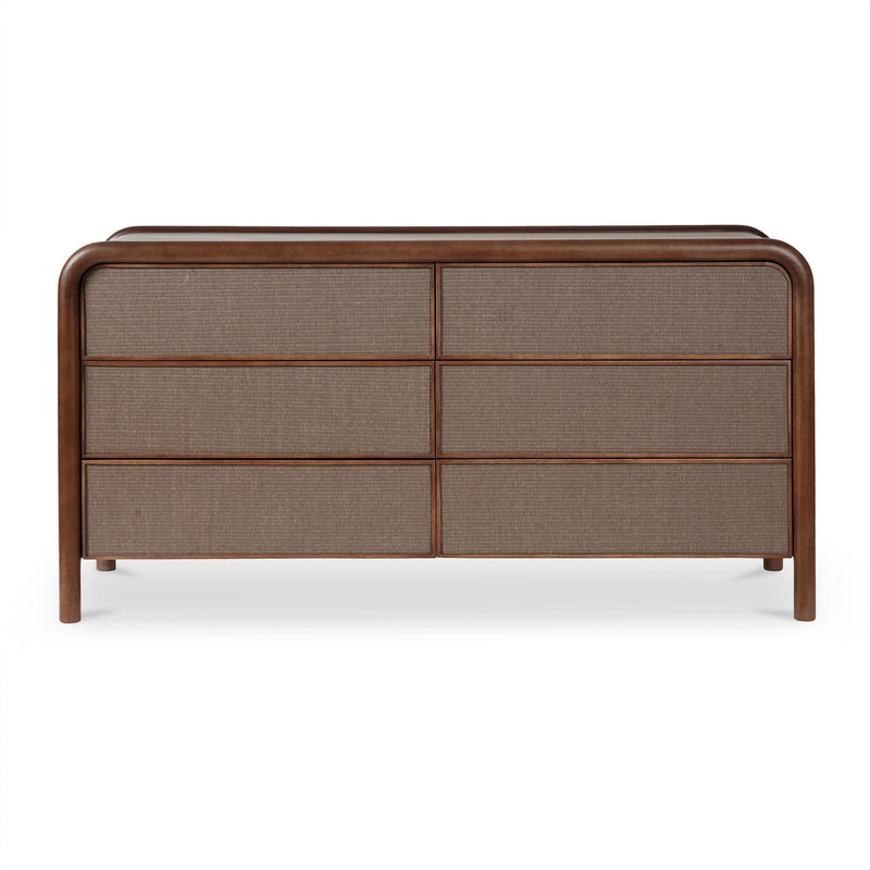 Zaniter Mat 6-Drawer Dresser - Craft Decor