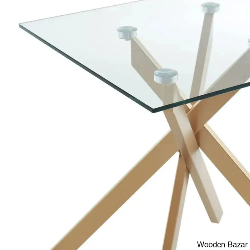 Naisaiahy Glass Top Coffee and center Table