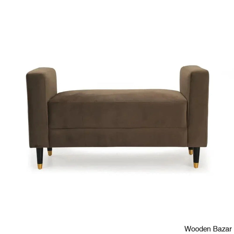 New Velvet Bench With Custom design for Modern Homes