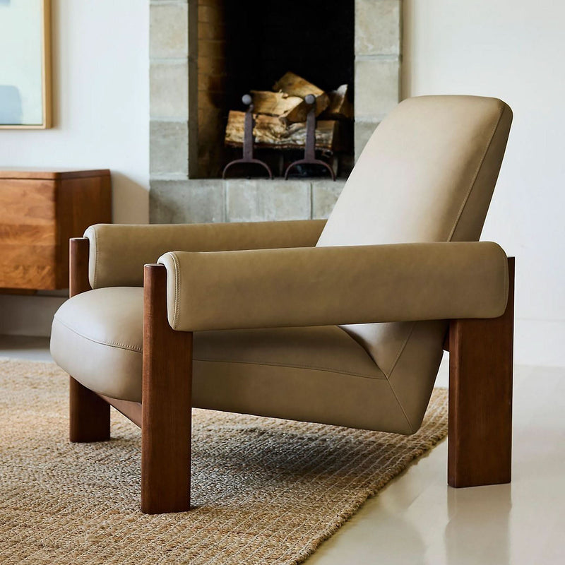 Karnial Leather Chair - Craft Decor