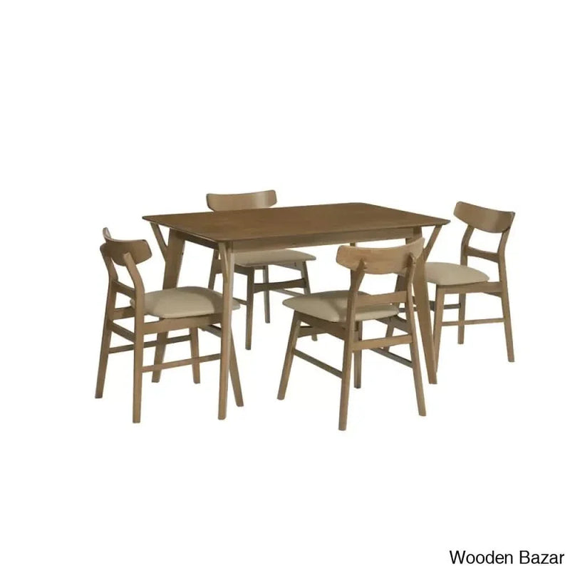 Obern Latest 4 Seater Dining Table Set - Craft Decor