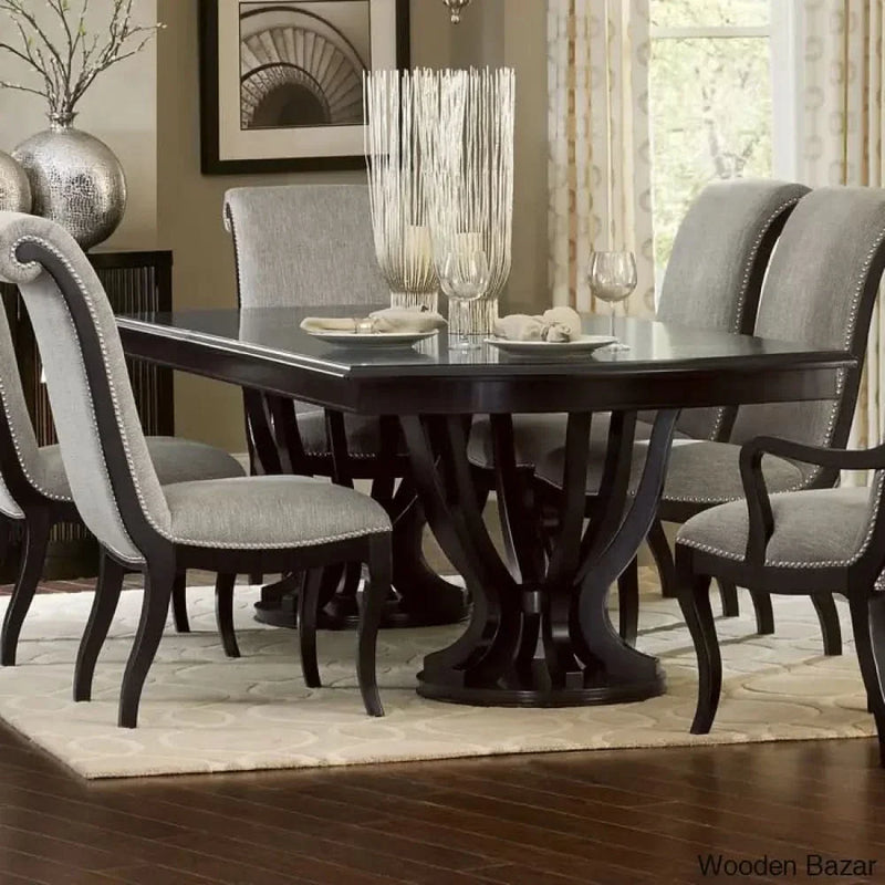 Olectra Best 6 Seater Extendable Dining Table Set - Craft Decor