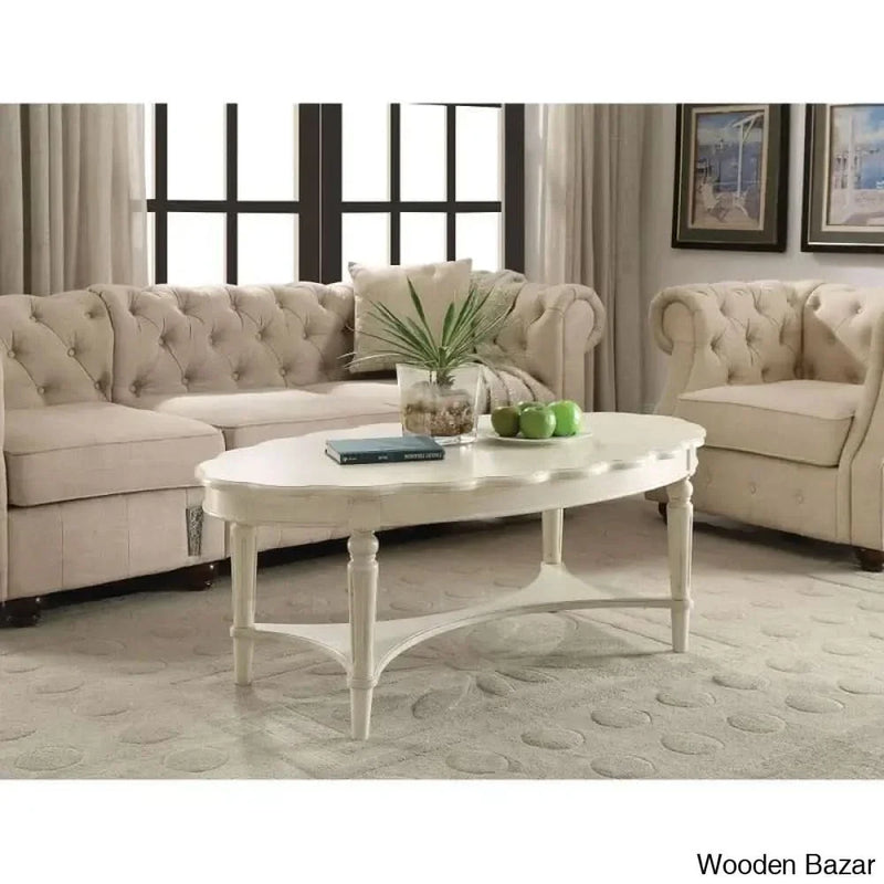 Olpen Solid Wood Coffee and center Table