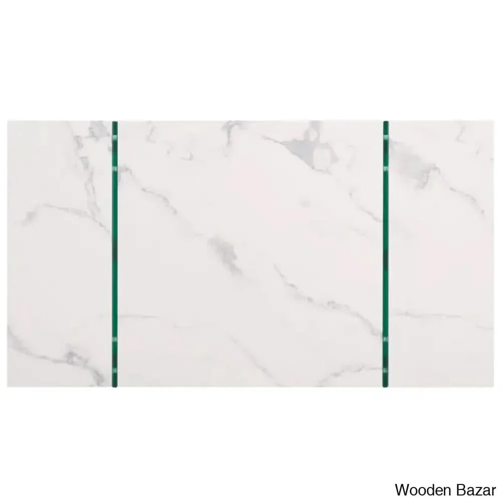 Orea Modern Coffee And Center Table For Dining Room Marble White