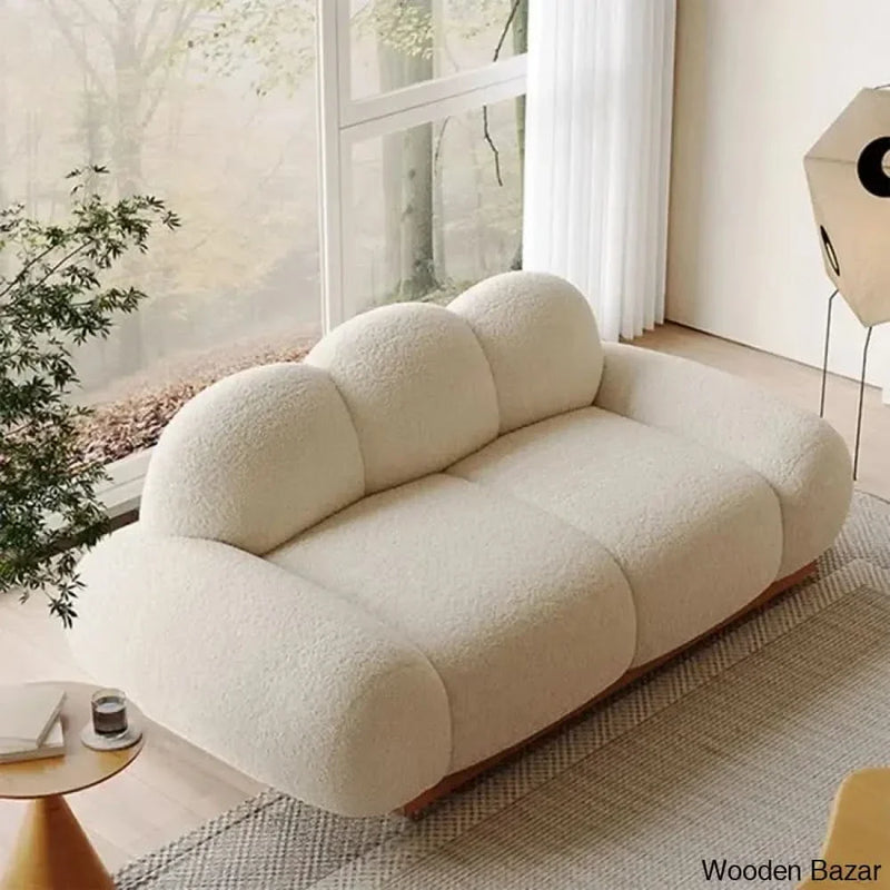 Ortfried 82.67'' Upholstered Sofa - Wooden Bazar