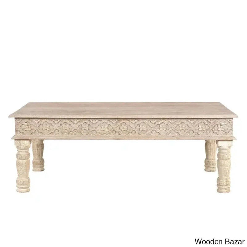 Pacjo Solid Wood Coffee and center Table