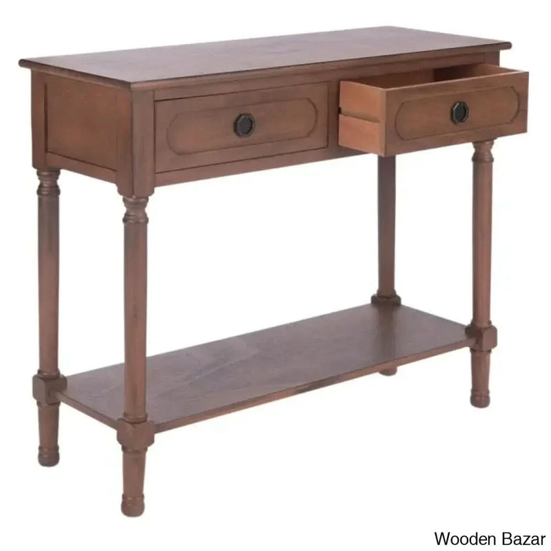 Padula Console Table in Teak wood