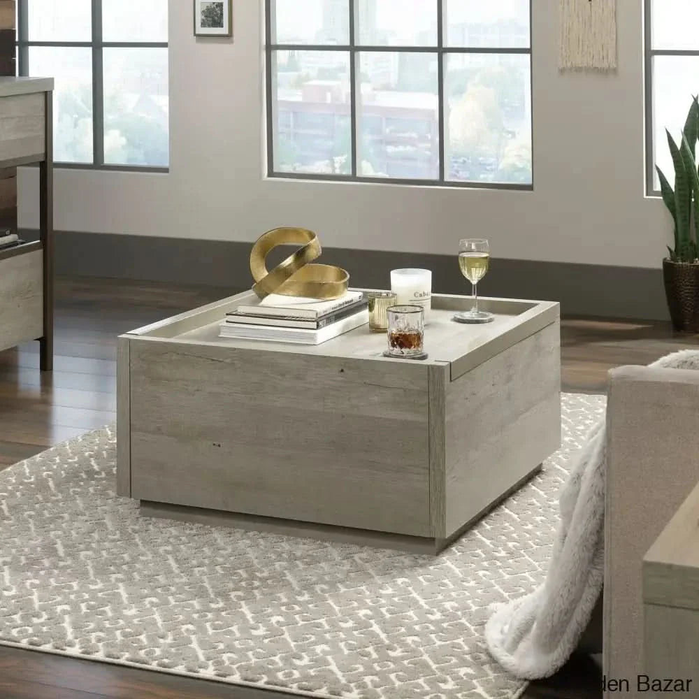 Patton Coffee Table And Center Table - Craft Decor Mystic Oak