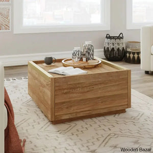 Patton Coffee Table And Center Table - Craft Decor Sindoori Mango