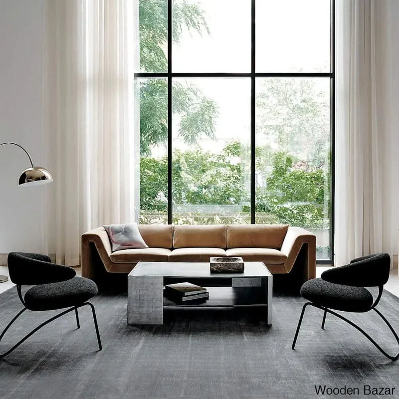 PERIMETER CAMEL SOFA