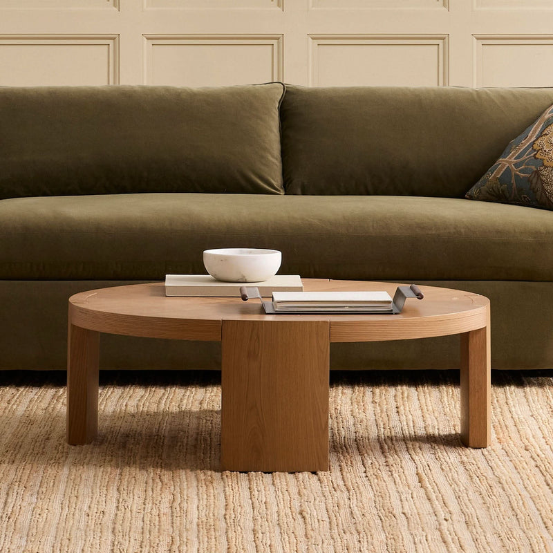 Jaller Pierce & Ward Inlay Wood Coffee Table - Craft Decor
