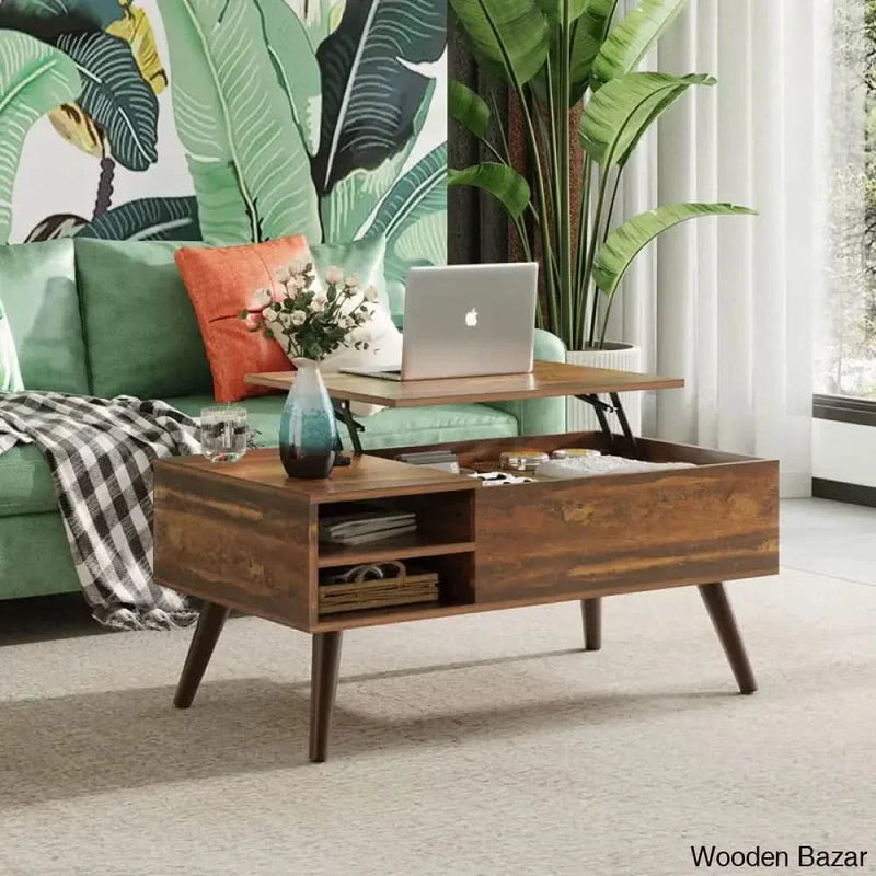 Poe Lift Top Coffee Table with Storage Coffee and center table