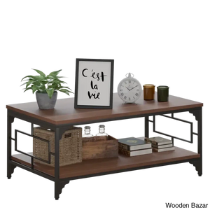 Pop Coffee And Center Table Brown