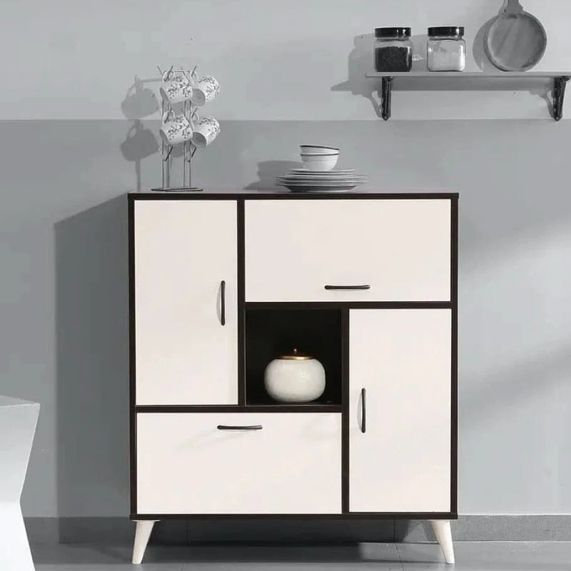 Rainbow Multi Purpose Storage In Wenge With White Finish