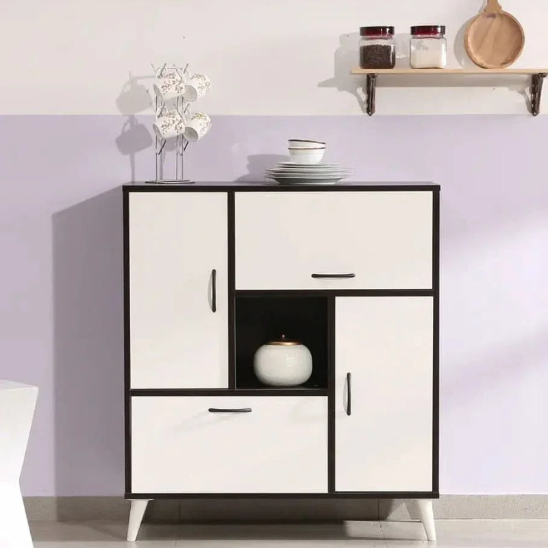 Rainbow Multi Purpose Storage In Wenge With White Finish