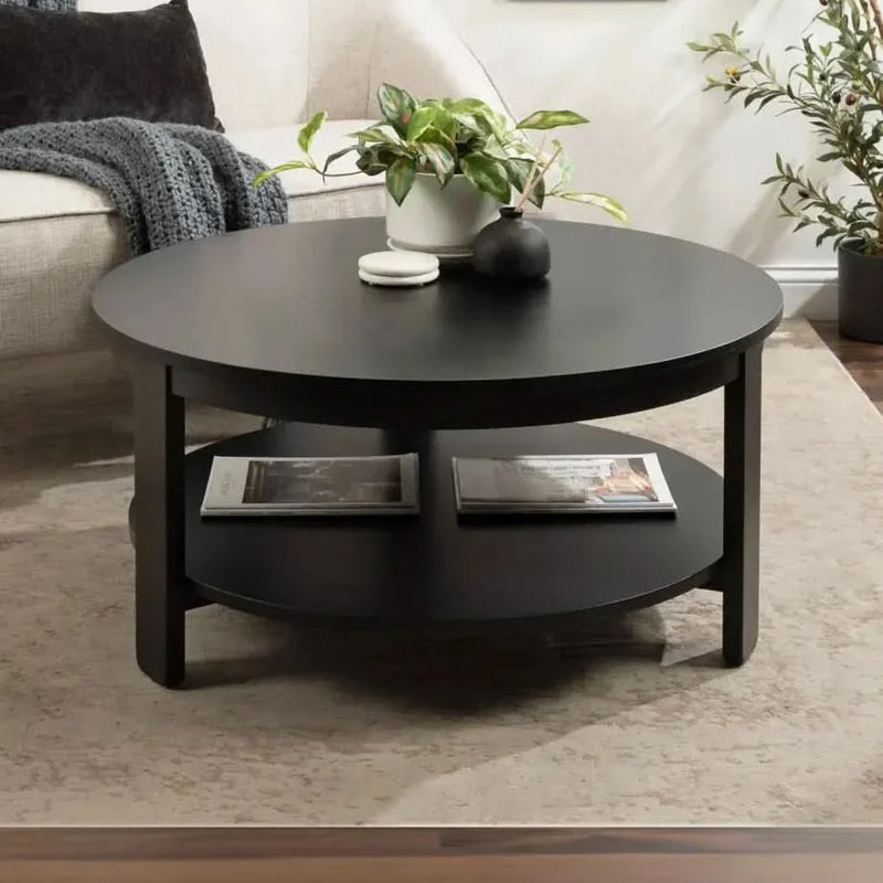 Razeena Coffee Table And Center Table Black
