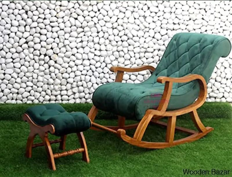 Rocking Chair/Colonial Rocking Chair/Traditional Rocking Armchair/Tropical Exotic Teak Wood