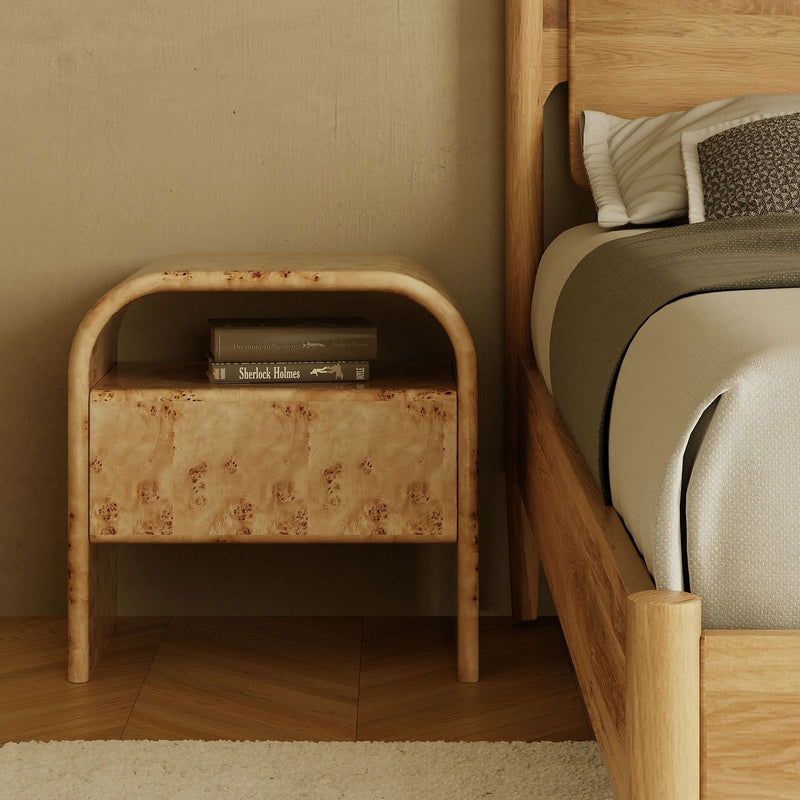 Jasmiokor Teak Wood Bedside table - Craft Decor