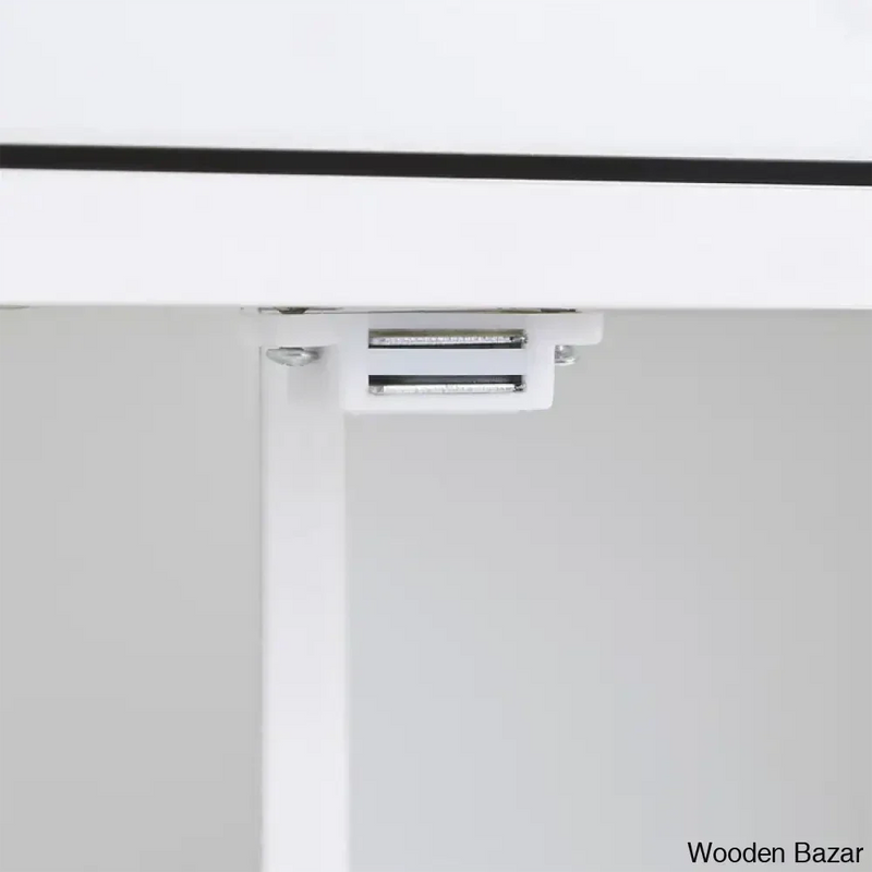 Ronzel 35"W Rolling Kitchen trolley cart cabinet kitchen island with storage , Solid Wood Drop Leaf, Drawers and Racks