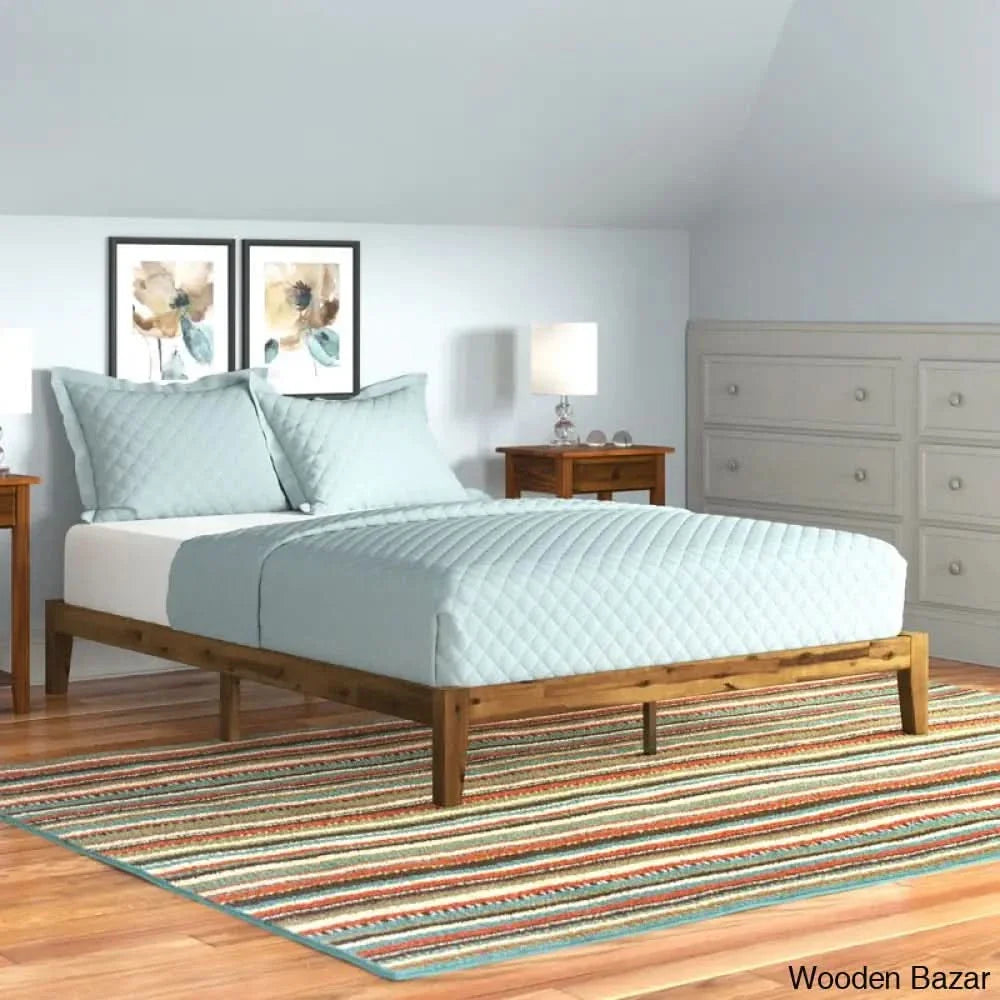 Sabir Low Profile Platform Bed