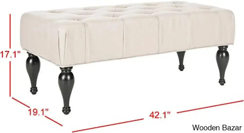 Safavieh Mercer Collection Rupert Bench, Taupe