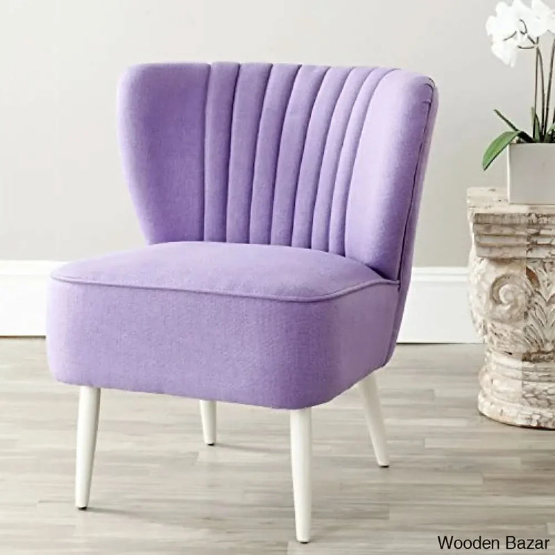 Safavieh Mercer Collection Waverly Mid-Century Purple Accent Chair