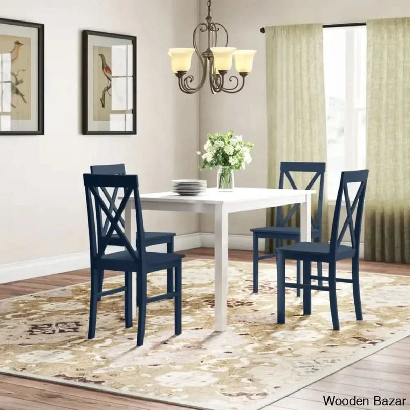 Samantha 4 - Person Dining Set