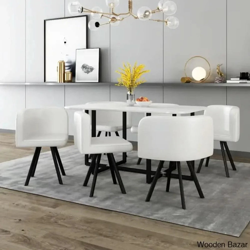 Sarayah 6 - Person Dining Set