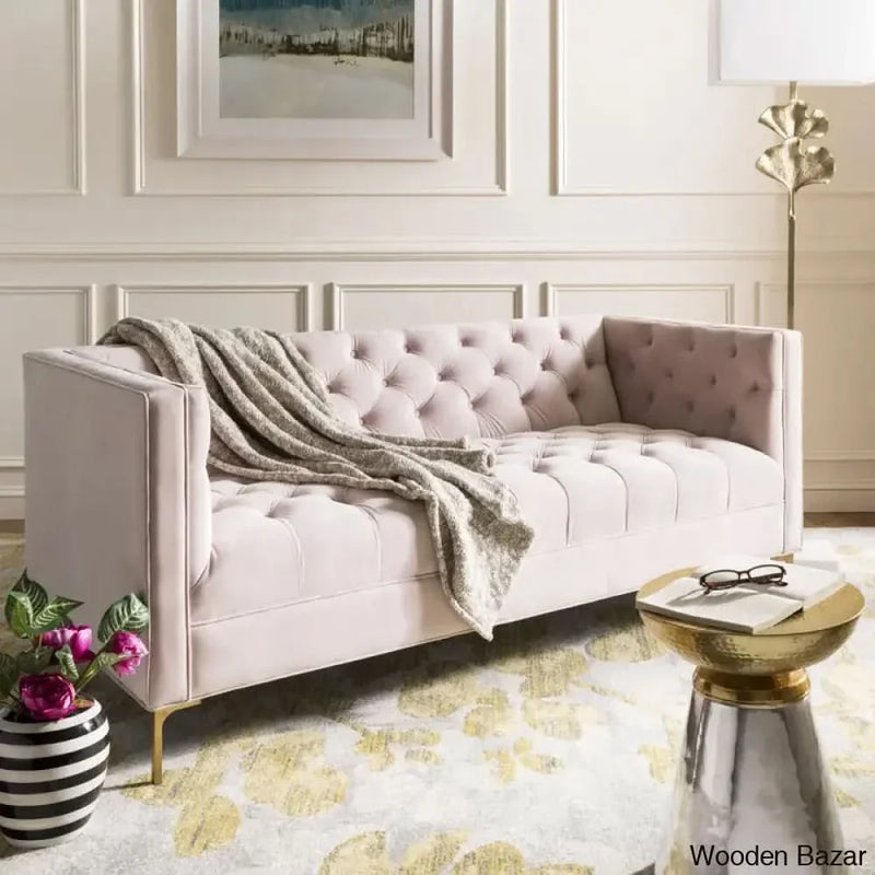 Skye 70.1'' Velvet Square Arm Sofa