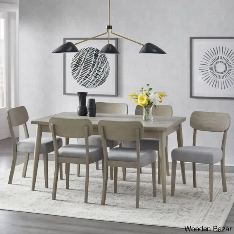 Surat Stylish 6 Seater Wooden Dining table Set