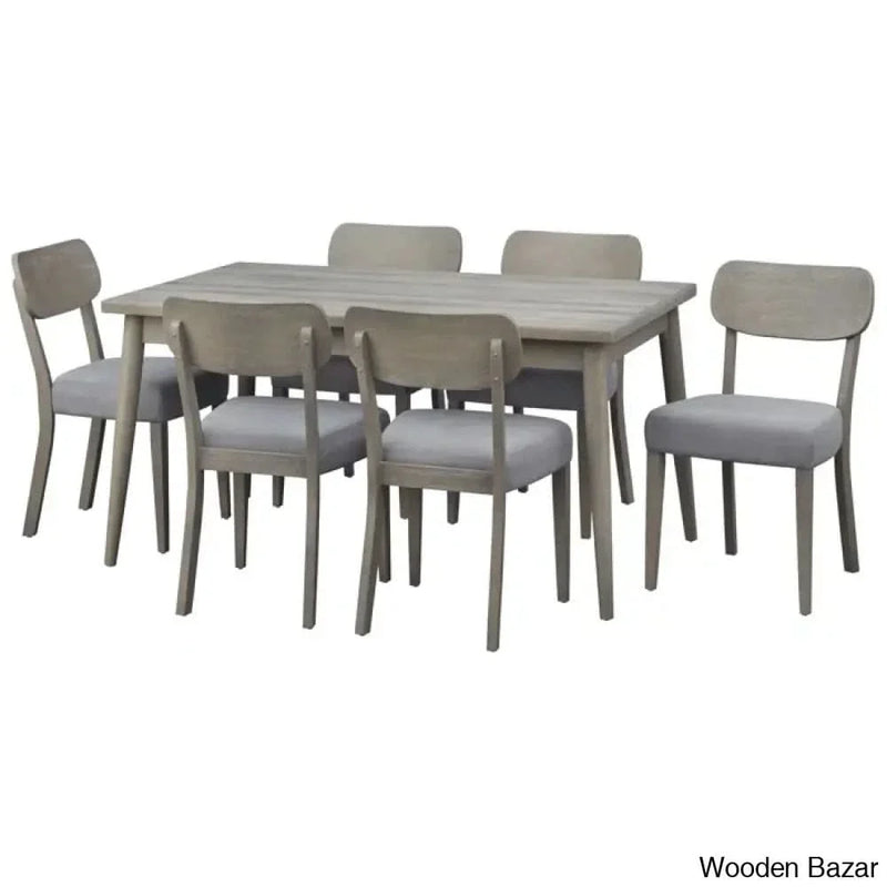 Surat Stylish 6 Seater Wooden Dining table Set