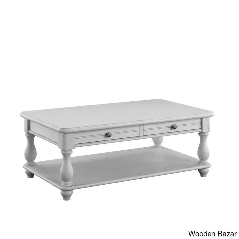 Towlero Coffee and center Table with Storage