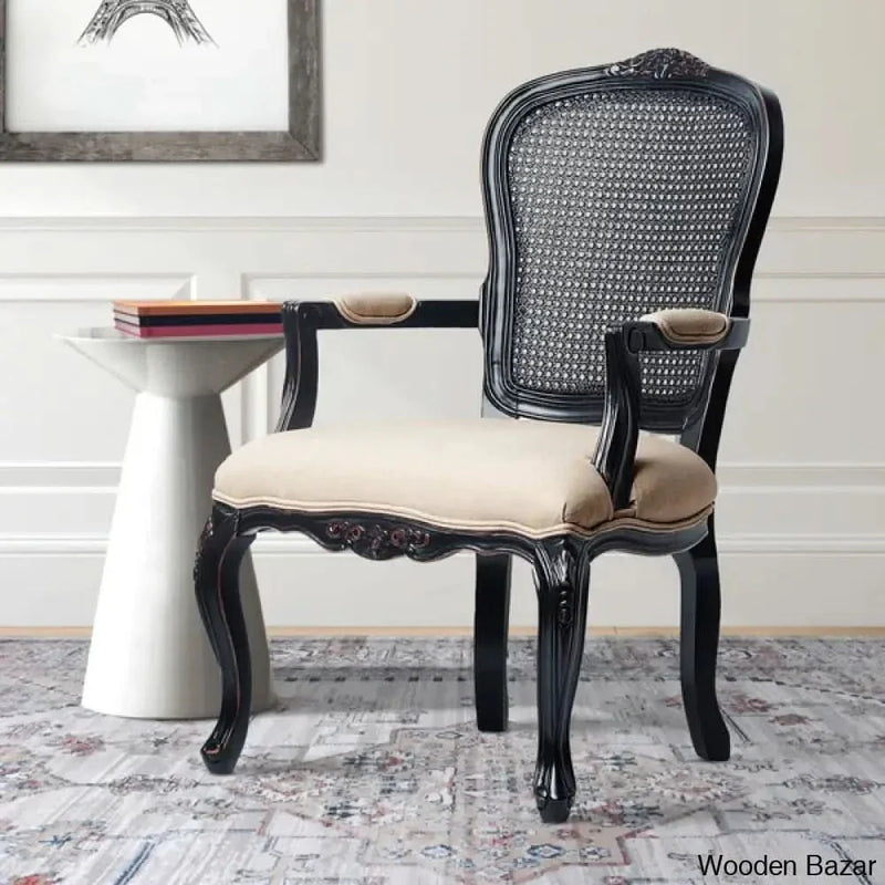 Trendy Wide Linen Armchair - Craft Decor