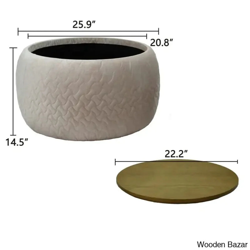Tybalt Modern Coffee Table and center tablefor Luxe Living