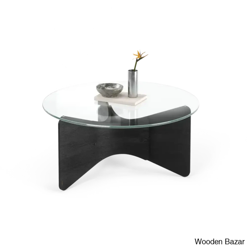 Umba Glass Top Coffee and center Table