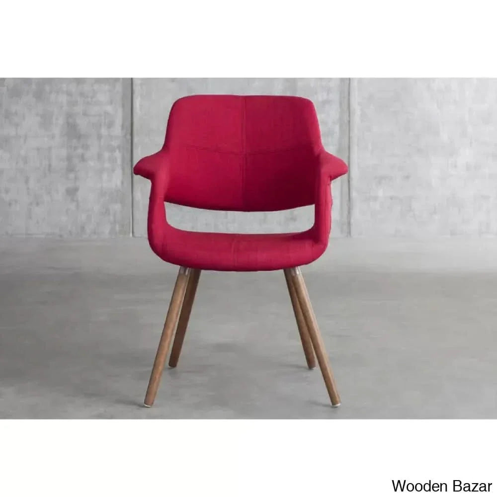 Upholstered Arm dining Chair - Craft Decor