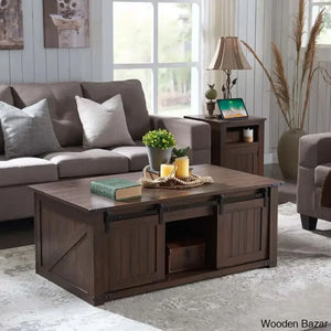 Vianorn Modern Coffee And Center Table - Craft Decor Brown